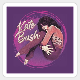 Vintage Kate Bush Fanart Design Sticker